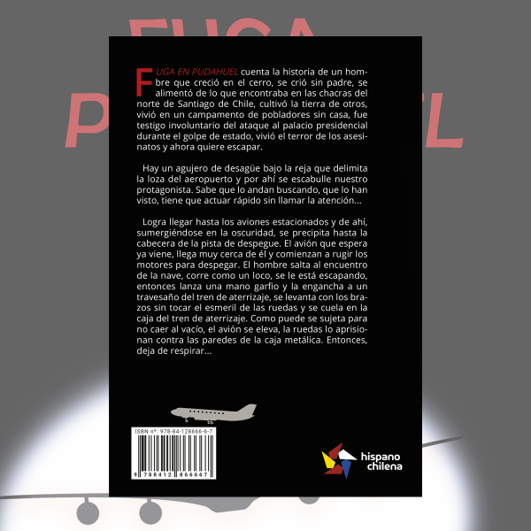 Fuga en Pudahuel - contraportada