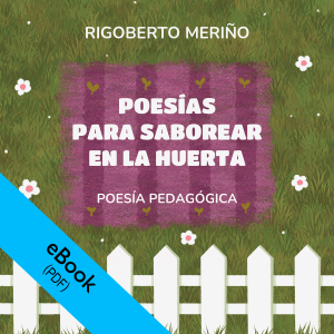 Portada de Poesías para saborear en la huerta